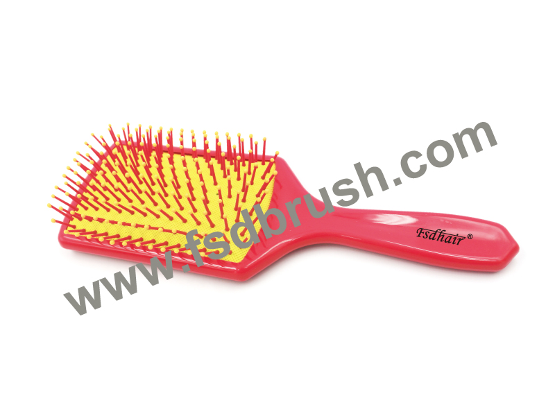 Plastic hair brush