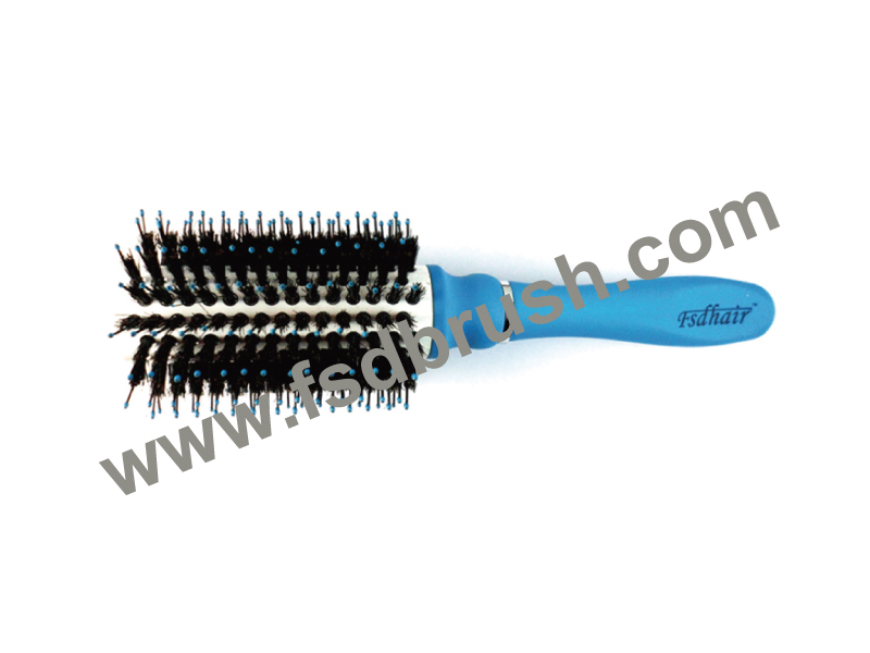 Aluminum Barrel Hairbrush--H761F2.P402-6F2