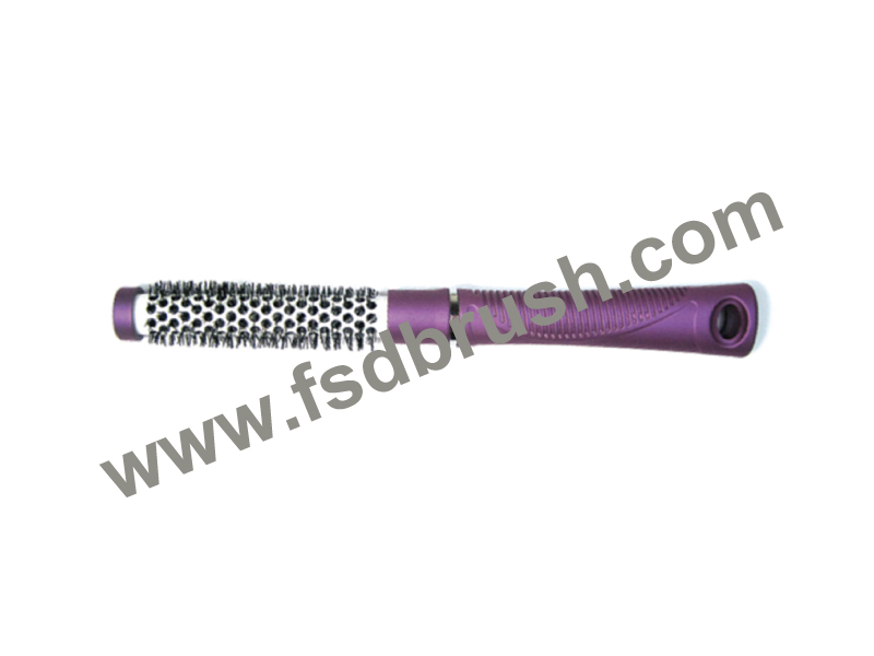 Aluminum Barrel Hairbrush--H707F2.P300F2
