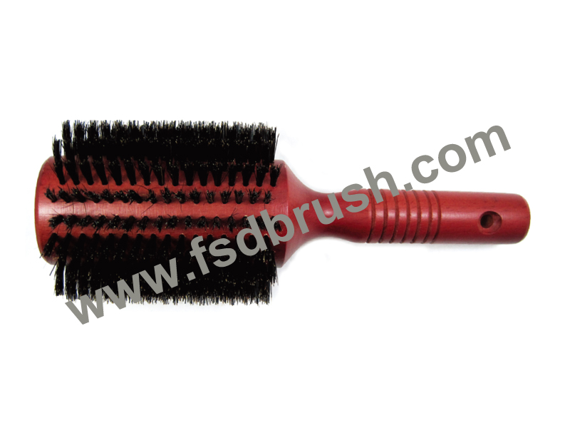 Wood round Hair Brush/ B-905