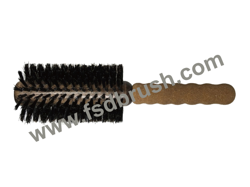 Wood round Hair Brush/ RS-901