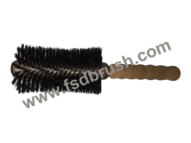 Wood round Hair Brush/ RS-903