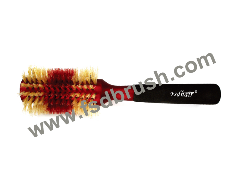Wood round Hair Brush/ ER-103