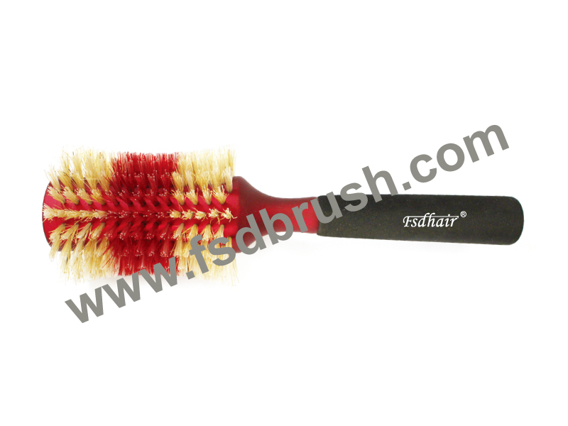 Wood round Hair Brush/ ER-104