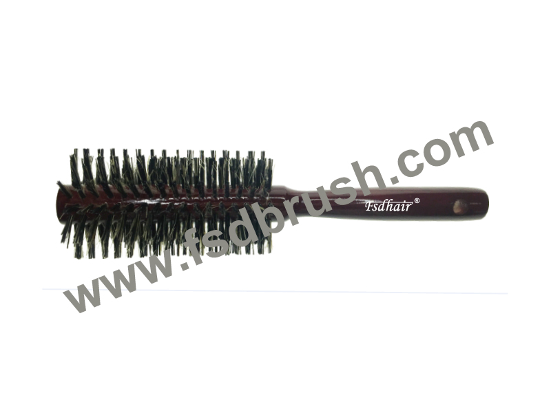 Wood round Hair Brush/ RS-105