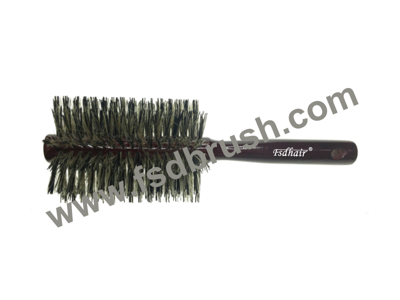 Wood round Hair Brush/ RS-106
