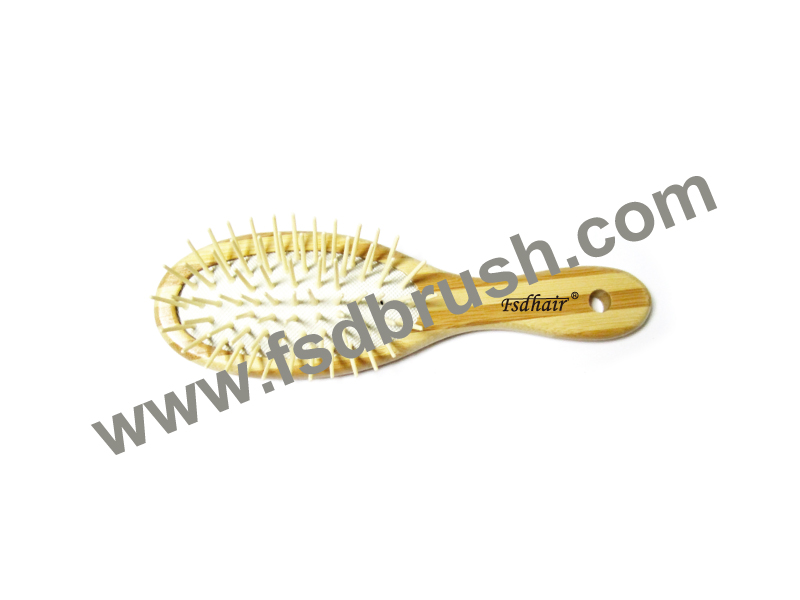 Wood cushion hair brush/TB-2011W