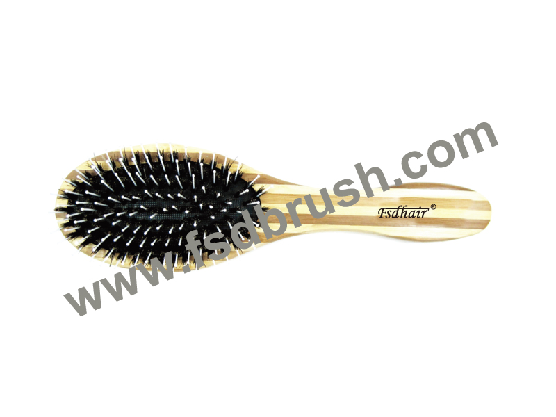Wood cushion hair brush/TB-2007