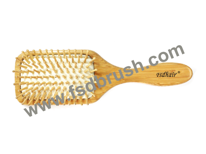 Wood cushion hair brush/TB-208B