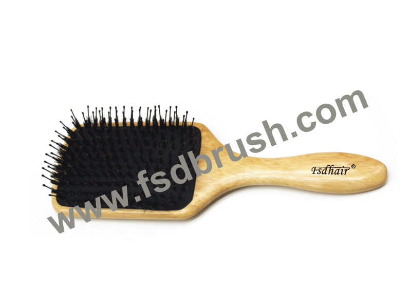 Wood cushion hair brush/BP-805