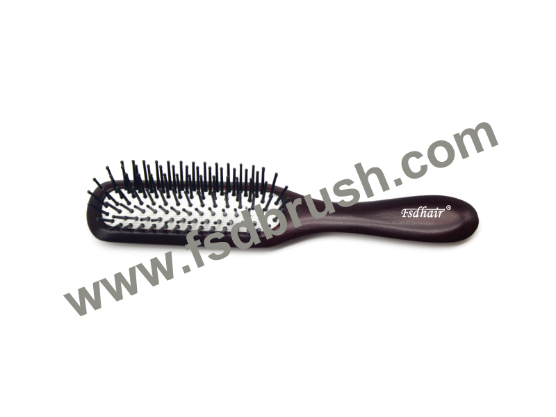 Wood cushion hair brush/SP-881