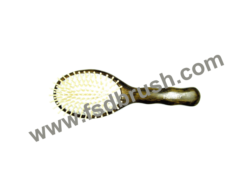 Wood cushion hair brush/PA-863