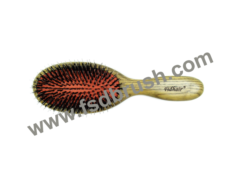 Wood cushion hair brush/PA-852