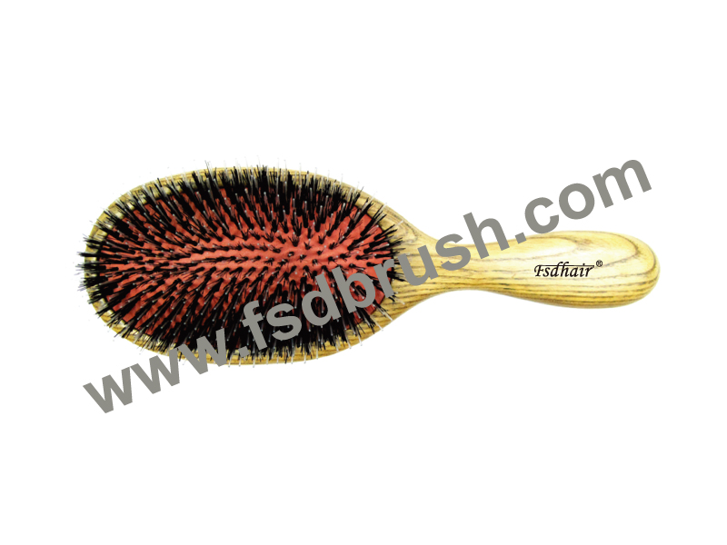 Wood cushion hair brush/PA-853