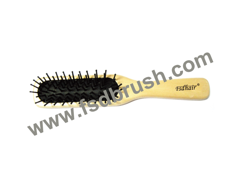 Wood cushion hair brush/S-71