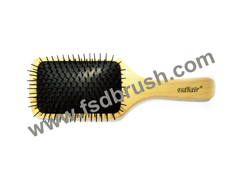 Wood cushion hair brush/S-80
