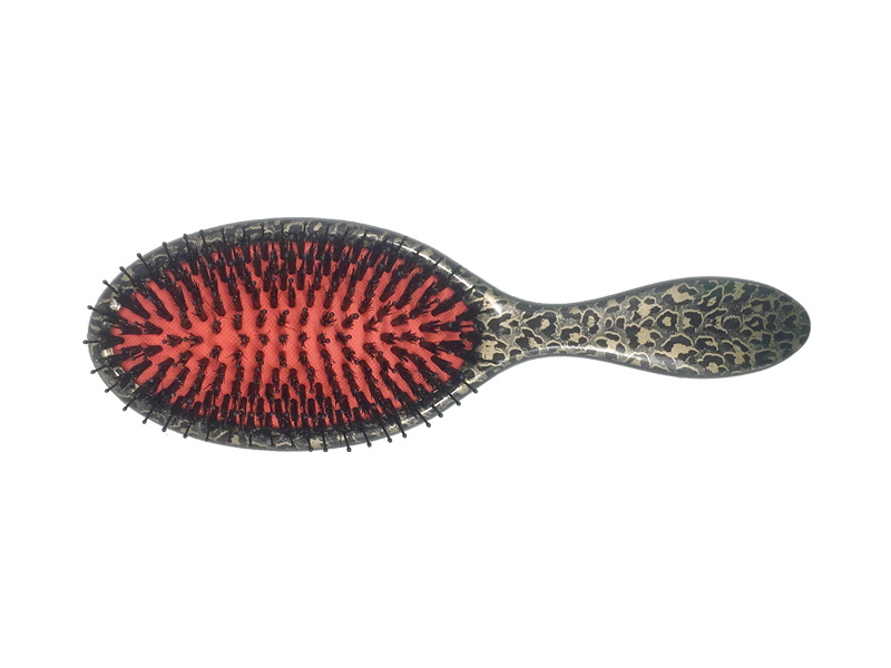 Heat transfer printing plastic hair brush