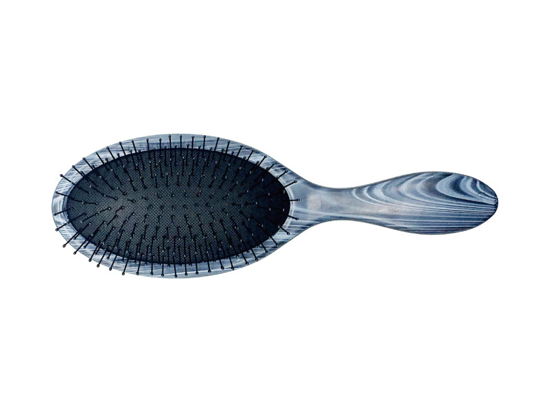 Water transfer printing plastic hair brush