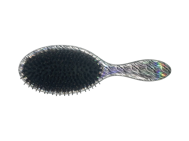 Heat transfer printing plastic hair brush