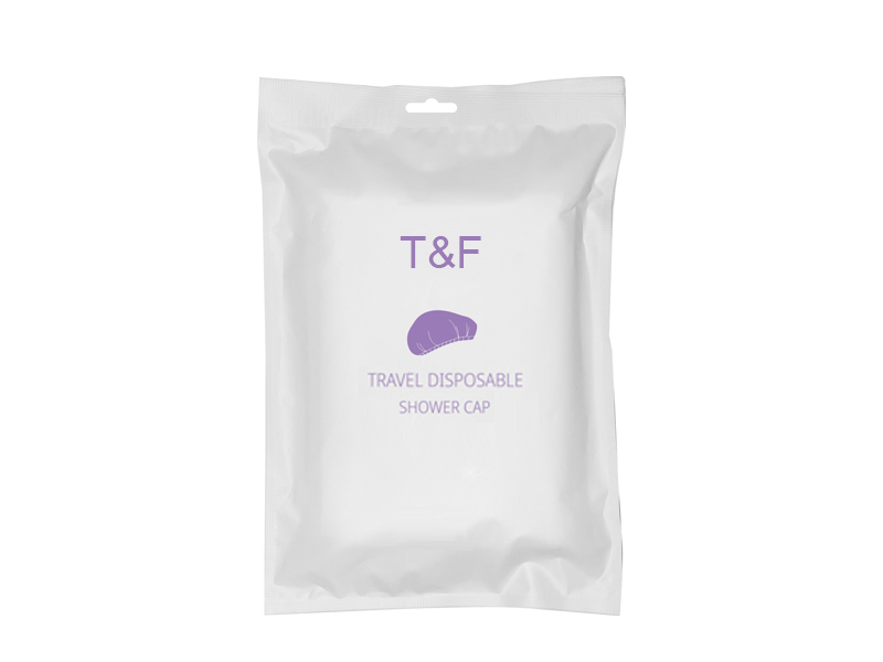 Travel disposable shower cap