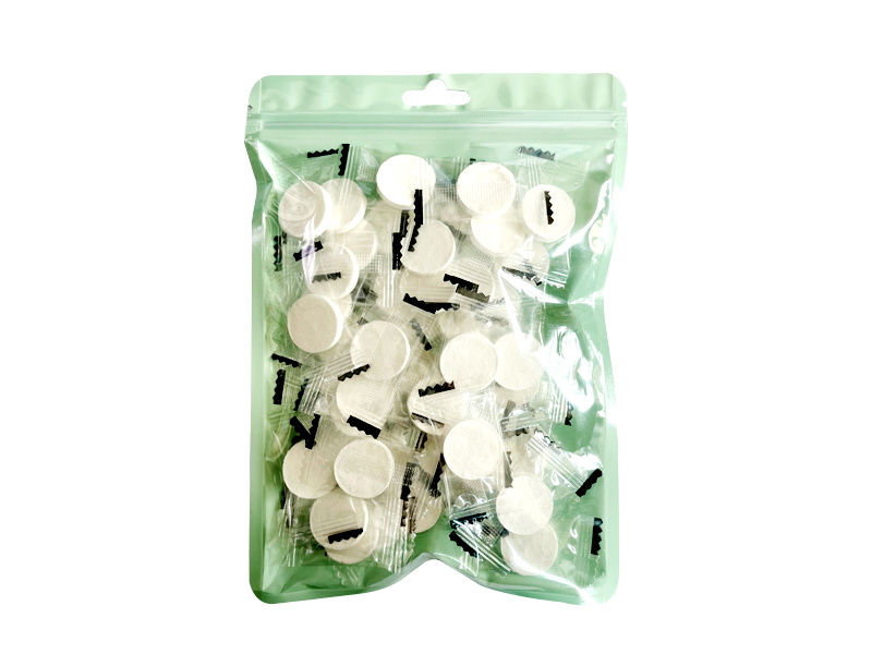 Compressed facial mask